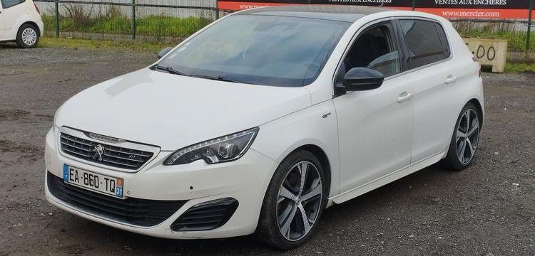 PEUGEOT 308 BLANC/BLEU EA-860-TQ