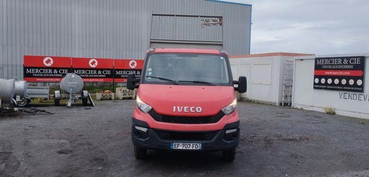 IVECO 35C13 BENNE SIMPLE CABINE COFFRE  EF-707-FD