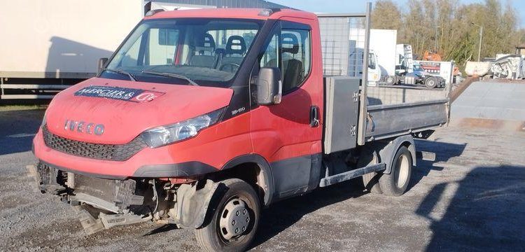 IVECO 35C13 BENNE SIMPLE CABINE COFFRE  EF-740-FD