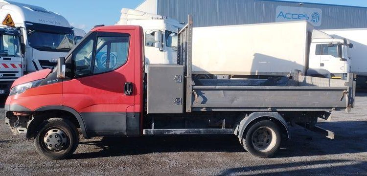 IVECO 35C13 BENNE SIMPLE CABINE COFFRE  EF-740-FD