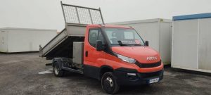 IVECO 35C13 BENNE SIMPLE CABINE COFFRE  EF-844-FD