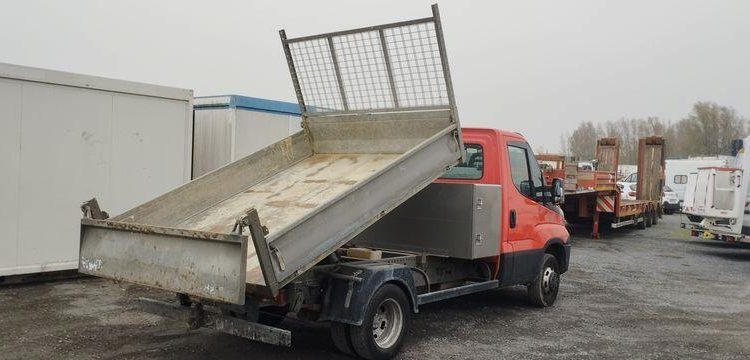 IVECO 35C13 BENNE SIMPLE CABINE COFFRE  EF-844-FD