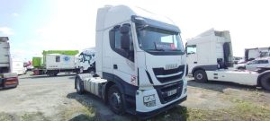 IVECO STRALIS AS440S48TP – DIESEL – PTAC 19T – PTRA 44T BLANC EV-853-EL