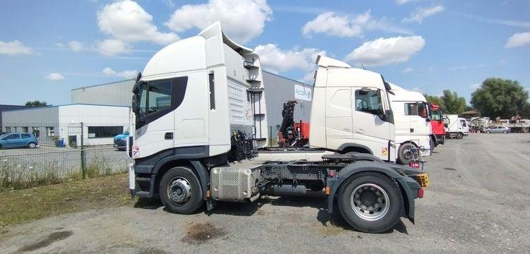 IVECO STRALIS AS440S48TP – DIESEL – PTAC 19T – PTRA 44T BLANC EV-853-EL