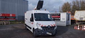 RENAULT MASTER AVEC NACELLE KLUBB K32 12 A 14M  EX-959-DF