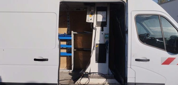 RENAULT MASTER AVEC NACELLE KLUBB K32 12 A 14M  EX-959-DF