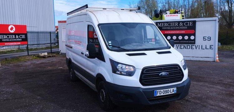 FORD TRANSIT T310 L2H2 2.2 ECOBLUE 105CV FOURGON – 82028KM – AN 2019 – NON ROULANT BLANC FD-090-LA