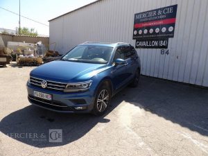 VOLKSWAGEN TIGUAN ALLSPACE 2.0 TDI 150CH CARAT EXCLUSIVE BLEU FG-266-XE