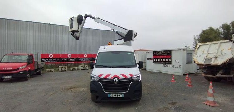 RENAULT MASTER NACELLE  MOVEX TLF 12 ,6 – 12 M – DIESEL  – 36915 KMS – BLANC GD-458-NY