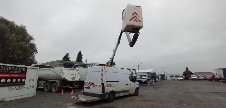 RENAULT MASTER NACELLE  MOVEX TLF 12 ,6 – 12 M – DIESEL  – 36915 KMS – BLANC GD-458-NY