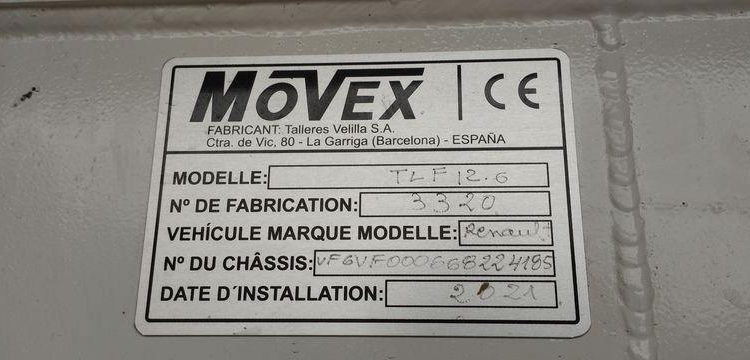 RENAULT MASTER NACELLE  MOVEX TLF 12 ,6 – 12 M – DIESEL – 450 HEURES – 22414 KMS – BLANC GD-857-PA