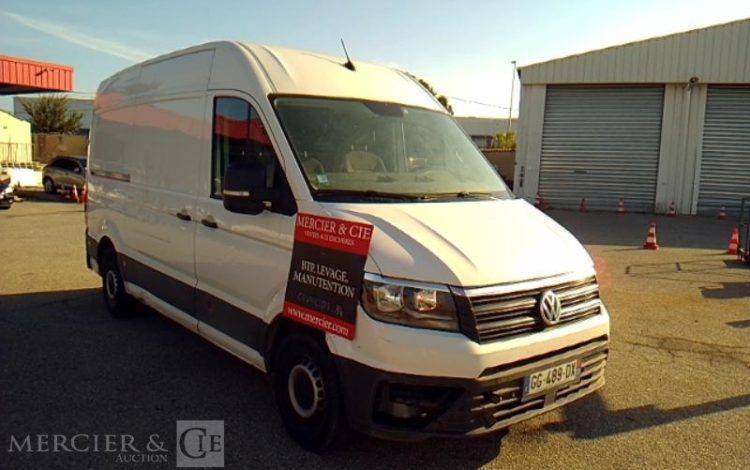 VOLKSWAGEN CRAFTER VAN 30 L3H3 11M3 TRAC 2,0 TDI 140CH BLANC GG-489-DX