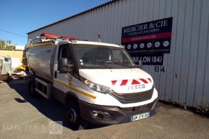 IVECO DAILY 70C14G +BOM OLYMPUS  4X2 PTAC 7T BLANC GM-378-BX