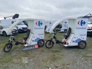 YOKLER LOT DE 2 VELOS CARGO  YOK13-14