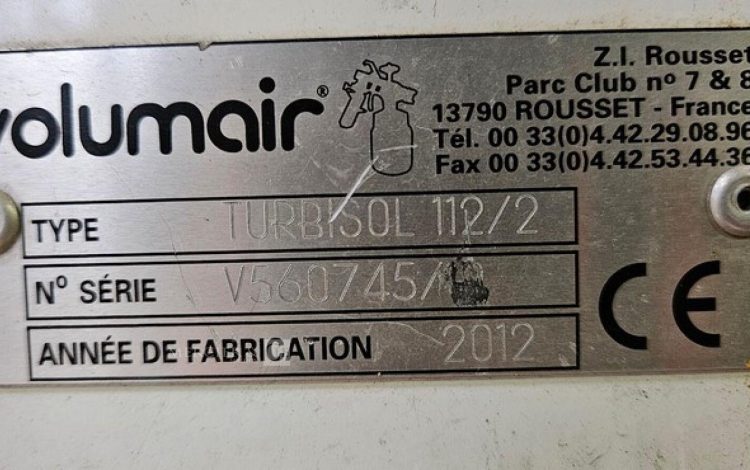 VOLUMAIR TURBISOL 112/2  CAR010010