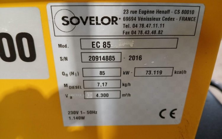 SOVELOR EC85  CID010400