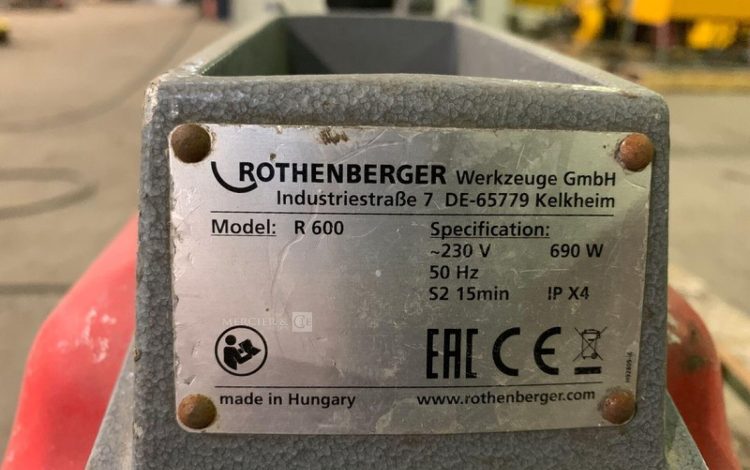 ROTHENBERGER R600  DEB010497