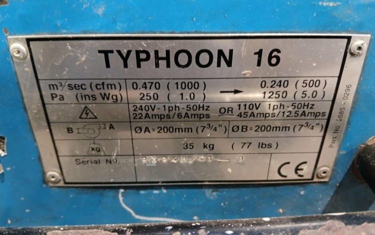 CALOREX TYPHOON 16  SOU007843