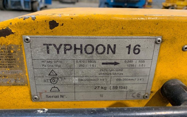 CALOREX TYPHOON 16  SOU010040