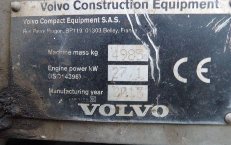 VOLVO ECR48C  115093