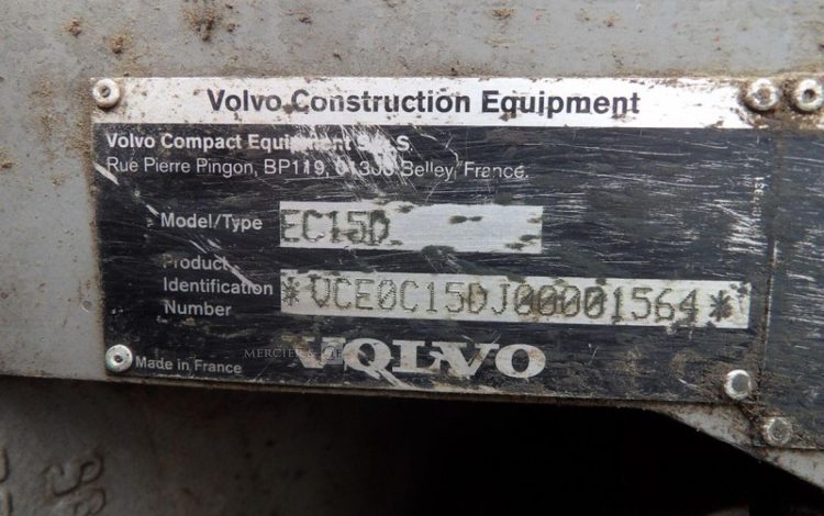 VOLVO EC15D  223580