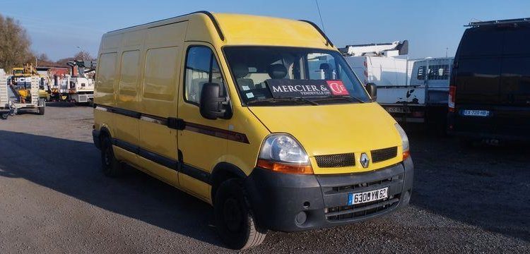 RENAULT MASTER – DIESEL – 148332 KMS – ANNEE 2006 JAUNE 6306YN62