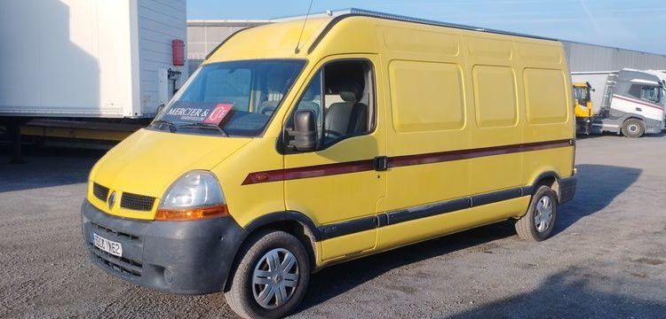 RENAULT MASTER – DIESEL – 148332 KMS – ANNEE 2006 JAUNE 6306YN62