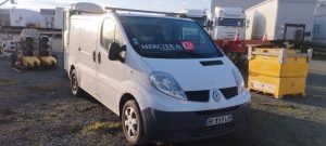 RENAULT TRAFIC FOURGON 2,0 DCI – DIESEL – ANNE 2011 BLANC BK-299-LR