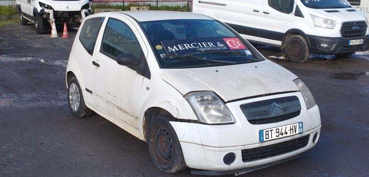 CITROEN C2 1,4 HDI – AN 2007 – NON ROULANT BLANC BT-944-HV