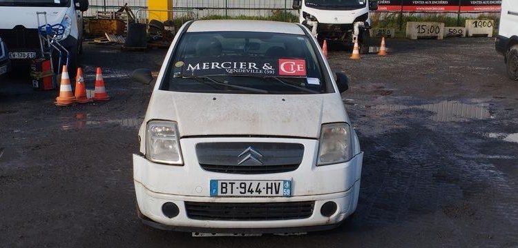 CITROEN C2 1,4 HDI – AN 2007 – NON ROULANT BLANC BT-944-HV