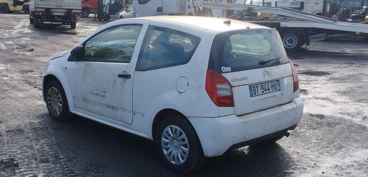 CITROEN C2 1,4 HDI – AN 2007 – NON ROULANT BLANC BT-944-HV