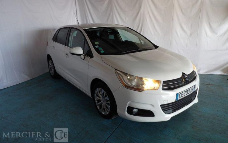 CITROEN C4 1,6L HDI 112CV BLANC CE-203-XH