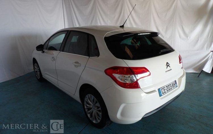 CITROEN C4 1,6L HDI 112CV BLANC CE-203-XH