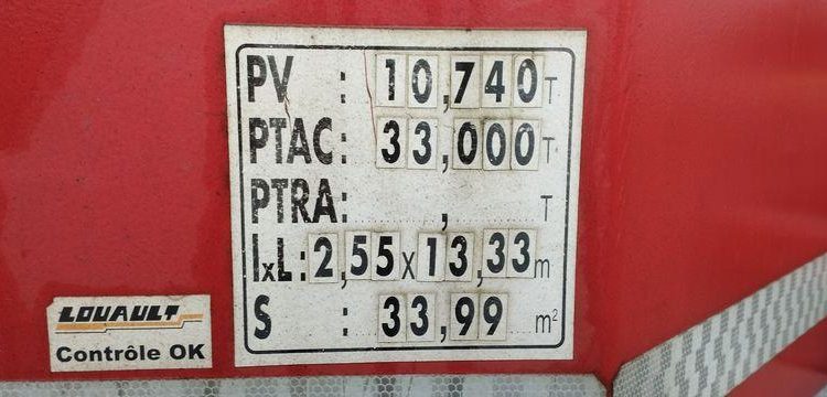LOUAULT SEMI REMORQUE  CN-364-MT