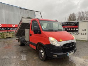 IVECO 35C13 BENNE SIMPLE CABINE COFFRE – NON ROULANT  CZ-557-GX