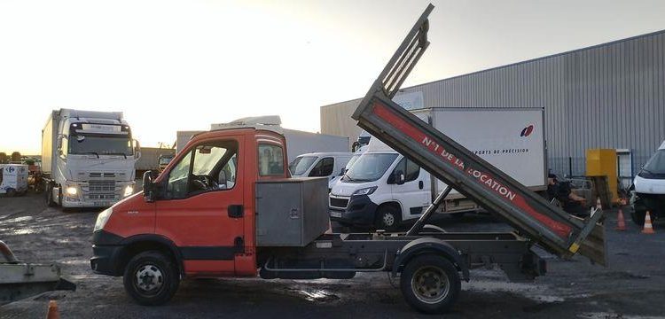 IVECO 35C13 BENNE SIMPLE CABINENON ROULANT  DE-192-JR