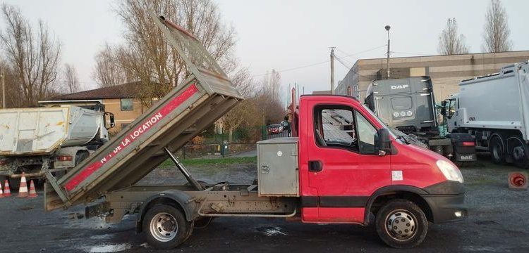 IVECO 35C13 BENNE SIMPLE CABINENON ROULANT  DE-192-JR