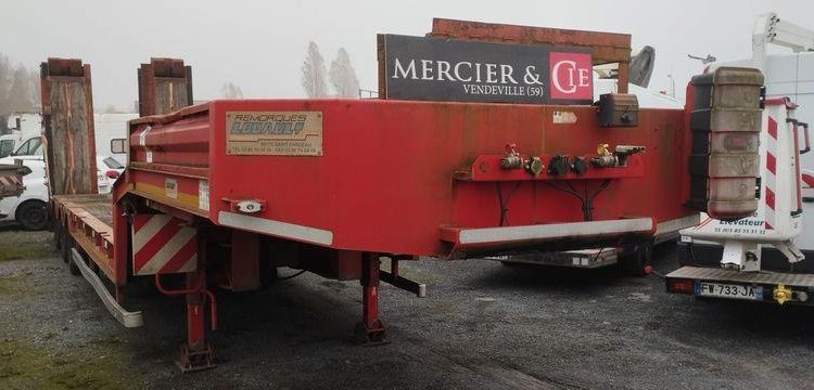 LOUAULT SEMI – REMORQUE PORTE CHAR LOUAULT – 3 ESSIEUX – PTAC 38/54 TONNES  DJ-492-CS