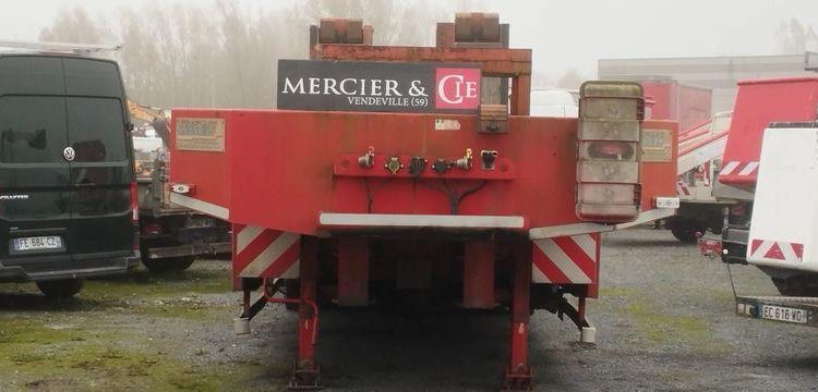 LOUAULT SEMI – REMORQUE PORTE CHAR LOUAULT – 3 ESSIEUX – PTAC 38/54 TONNES  DJ-492-CS