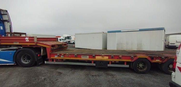 LOUAULT SEMI – REMORQUE PORTE CHAR LOUAULT – 3 ESSIEUX – PTAC 38/54 TONNES  DJ-492-CS