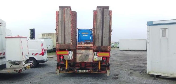 LOUAULT SEMI – REMORQUE PORTE CHAR LOUAULT – 3 ESSIEUX – PTAC 38/54 TONNES  DJ-492-CS