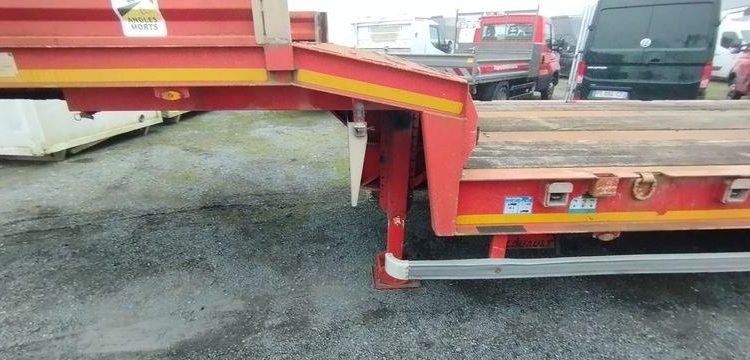 LOUAULT SEMI – REMORQUE PORTE CHAR LOUAULT – 3 ESSIEUX – PTAC 38/54 TONNES  DJ-492-CS