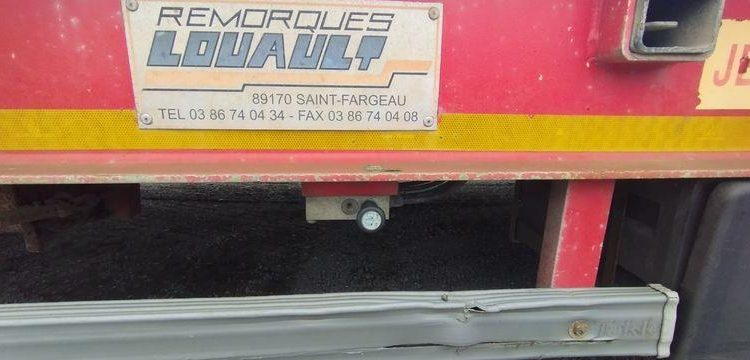 LOUAULT SEMI – REMORQUE PORTE CHAR LOUAULT – 3 ESSIEUX – PTAC 38/54 TONNES  DJ-492-CS