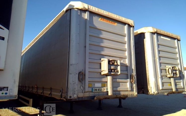 FRUEHAUF SEMI REMORQUE BACHE 3 ESSIEUX PTAC 38T GRIS DN-402-ZF