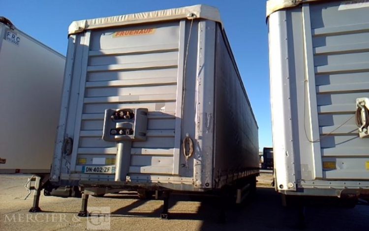 FRUEHAUF SEMI REMORQUE BACHE 3 ESSIEUX PTAC 38T GRIS DN-402-ZF