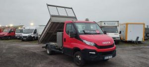 IVECO 35C13 BENNE SIMPLE CABINE COFFRE  EB-357-YV