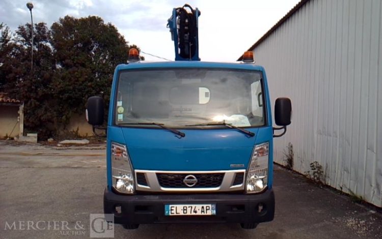 NISSAN CABSTAR 35.12 NACELLE SUR VL 17M 1372H BLANC/BLEU EL-874-AP