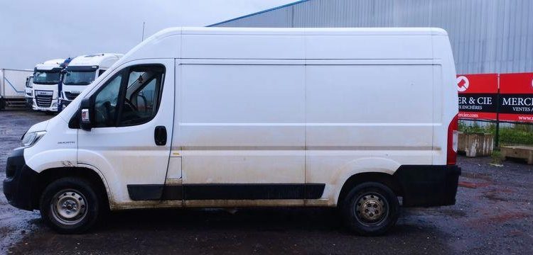 FIAT DUCATO2.0 MULTIJET 115CV FOURGON 12M3 DIESEL NON ROULANT – 97970 KMS ANNEE 2018 BLANC EV-426-FN