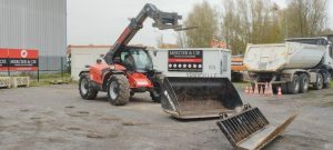 MANITOU CHARIOT TELESCOPIQUE  MLT 733-115 D – DIESEL – CAPACITE 9,5 T – HAUTEUR : 6,9 M  FR-666-YY