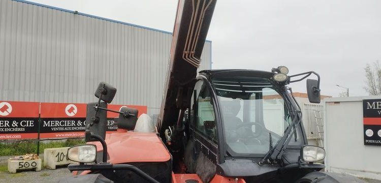 MANITOU CHARIOT TELESCOPIQUE  MLT 733-115 D – DIESEL – CAPACITE 9,5 T – HAUTEUR : 6,9 M  FR-666-YY